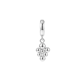 Christina Bubbles charm 4 mm i sølv
